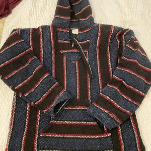 drug rug/poncho - mutlicolored - size M